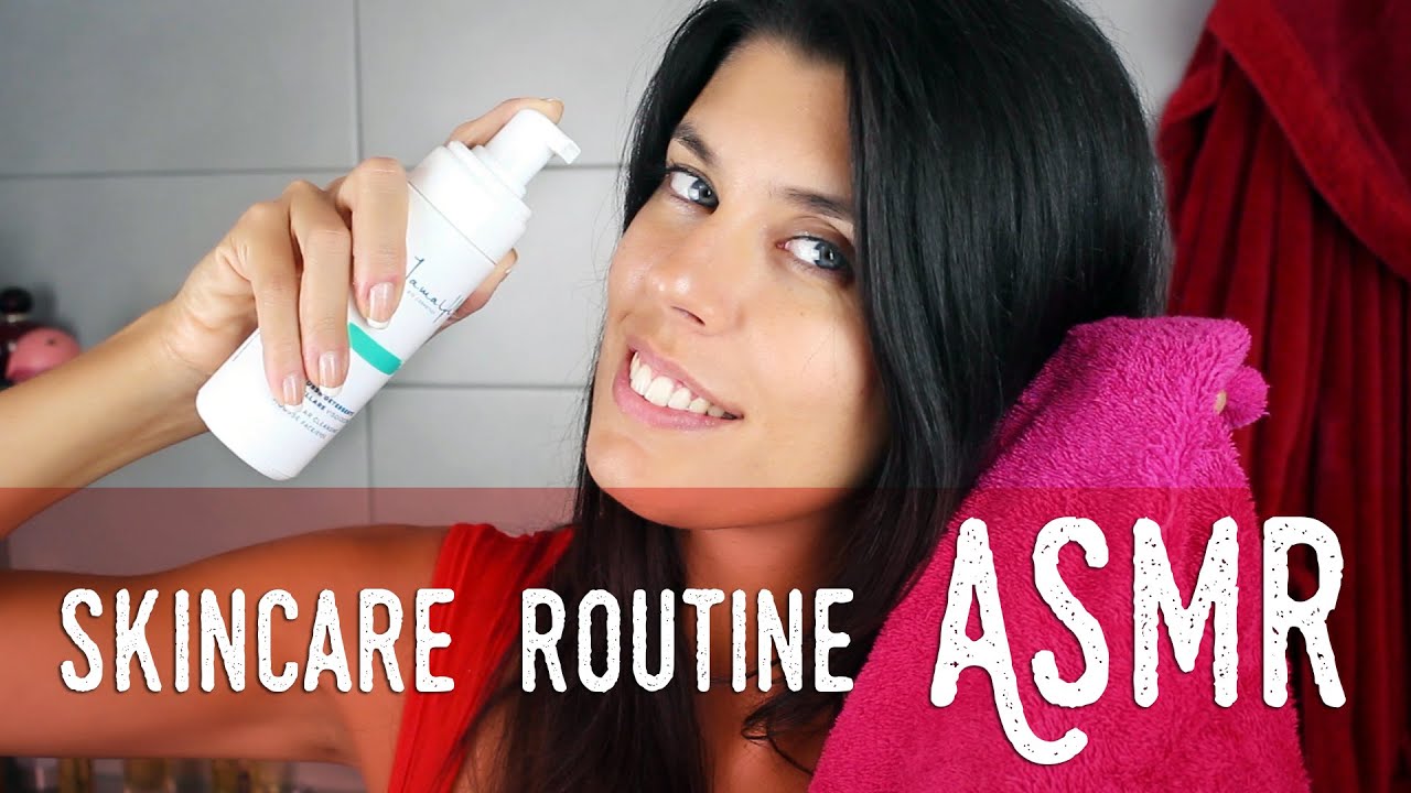 ASMR ita - 🧼 SKINCARE ROUTINE super RILASSANTE