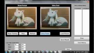 Details Proof of concept for Laser Dry Fire Training with Image processing and GUI Update