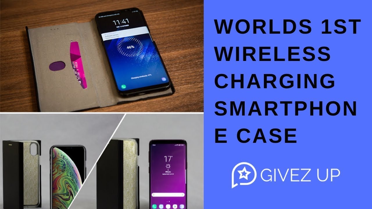 The Worlds 1st Wireless Charging Smartphone Case YouTube