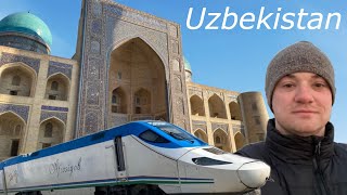 Uzbekistan by Train! | A Chaotic Travel Day From Tashkent to Bukhara and Back.