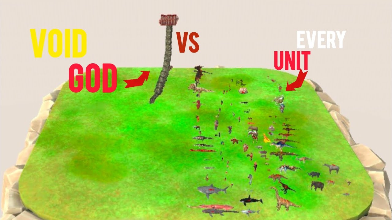 VOID GOD VS EVERY UNIT IN ANIMAL REVOLT BATTLE SIMULATOR (ARBS)