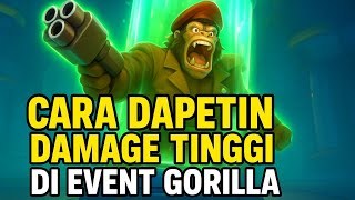LANDS OF JAIL INDONESIA !! GIMANA SIH CARA DAPETIN DAMAGE TINGGI DI EVENT GORILLA? screenshot 4