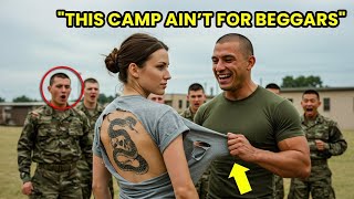 They Mocked Her at Bootcamp - Then the Commander Froze at Her Back Tattoo.