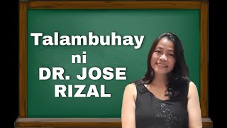 Talambuhay ni DR. JOSE RIZAL