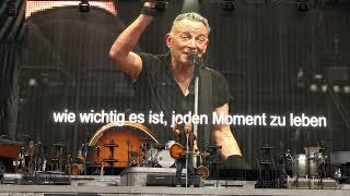 Bruce Springsteen - Last Man Standing Acoustic with Barry Danielian on trumpet Vienna 18.7.2023