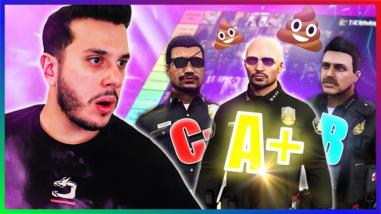 I Ranked ALL the NoPixel Cops in a Tier List!