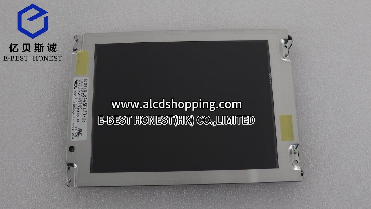 NL6448BC20‑08｜NEC 6.5INCH Industrial LCD Module - YouTube