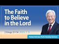 [Eng] The Faith to Believe in the Lord / Good News Mission Sunday Service Live