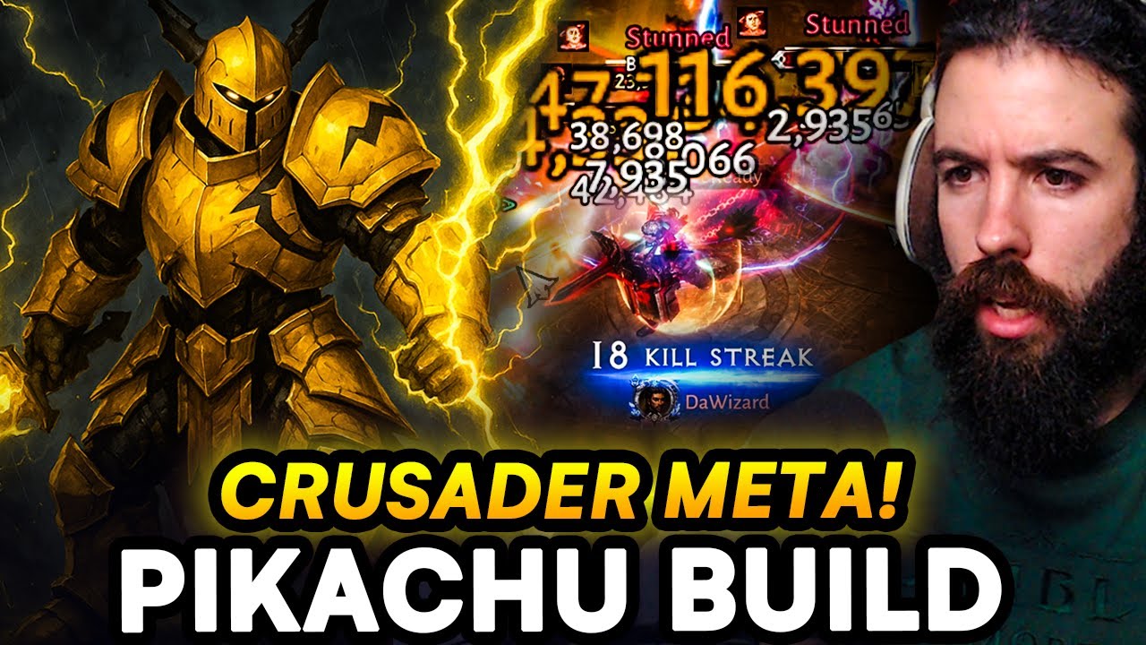 INSANE PIKACHU Crusader Build v2.0 (META PvP Guide)
