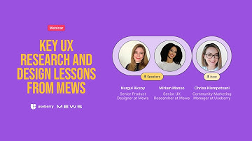 [Webinar]: Key UX Research and Design Lessons from Mews