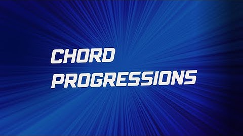 Chord Progressions: 1-4-5 in C major