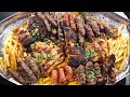 Experience Eating The Largest Grilled Dish From Al Mam Restaurant Kofta Tarb Grilled Chicken