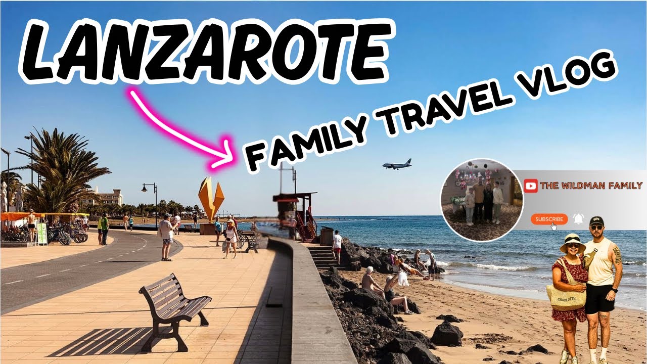 Видеоблог о семейном путешествии на Лансароте ☀️ Обзор отеля Beatriz playa & spa