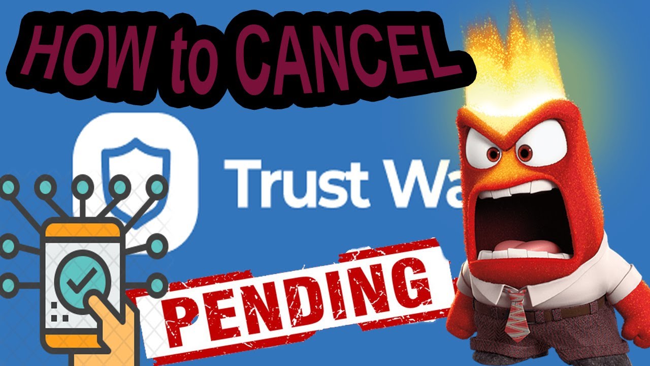 How to cancel transactions in Trust wallet for xoxo