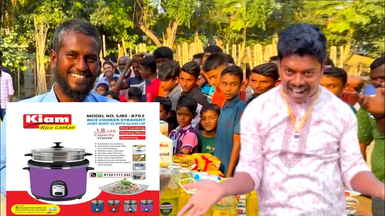 Everyone won a prize by breaking the two-hour tower by passing the rotating hand obstacle | SS food