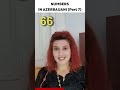 How to Count in Azerbaijani from 1 to 100? (part 7) #shorts