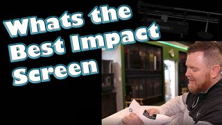 Indoor golf simulator setup, Which Impact Screen should you get
