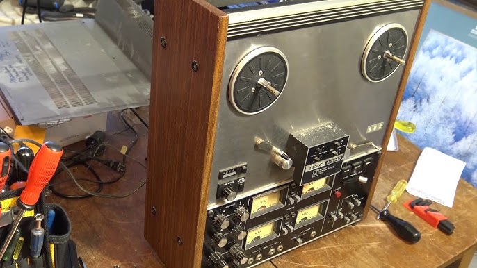 TEAC A-4300SX Reel to Reel Detailed Operating Instructions 