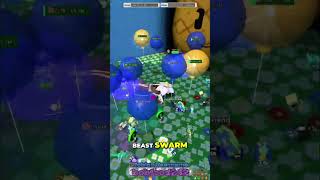 Master Beast Swarm  Your Epic Noob to Pro Gaming Journey Now! #roblox #beeswarmsimulator #shorts