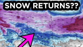 Active Weather Pattern with Snow Ahead...