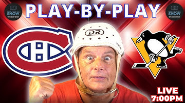 Montreal Canadiens vs Pittsburgh Penguins | Play by Play & Reactions