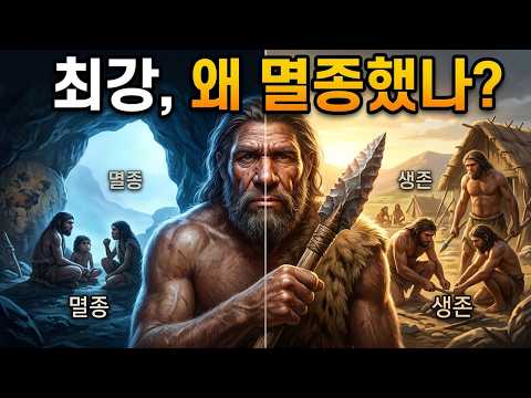 모든 스펙에서 우위였던 네안데르탈인은 왜 멸종했을까?
