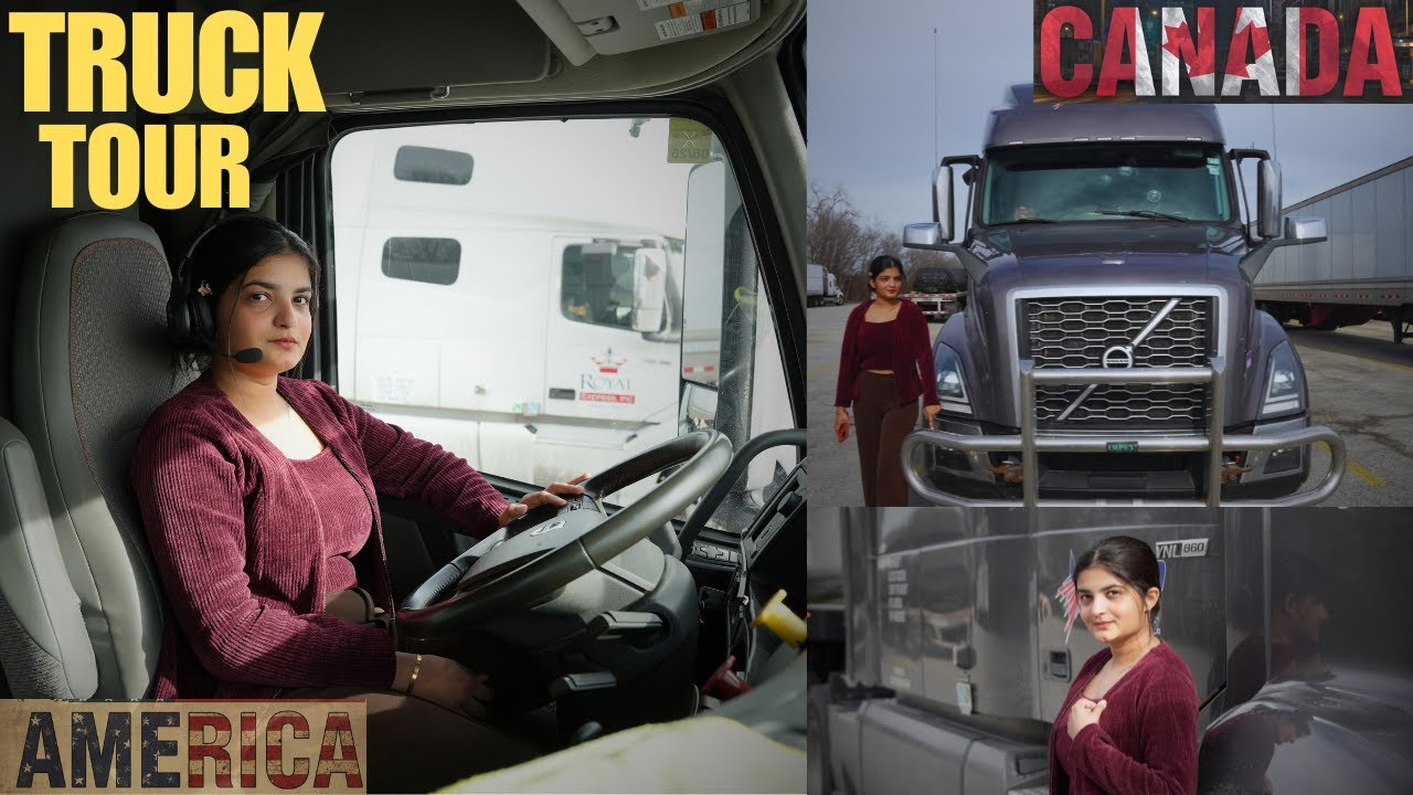 "Chalta Firta 5-Star Hotel: Volvo VNL 860 | Canada ki Sadkon Pe Luxury Life"