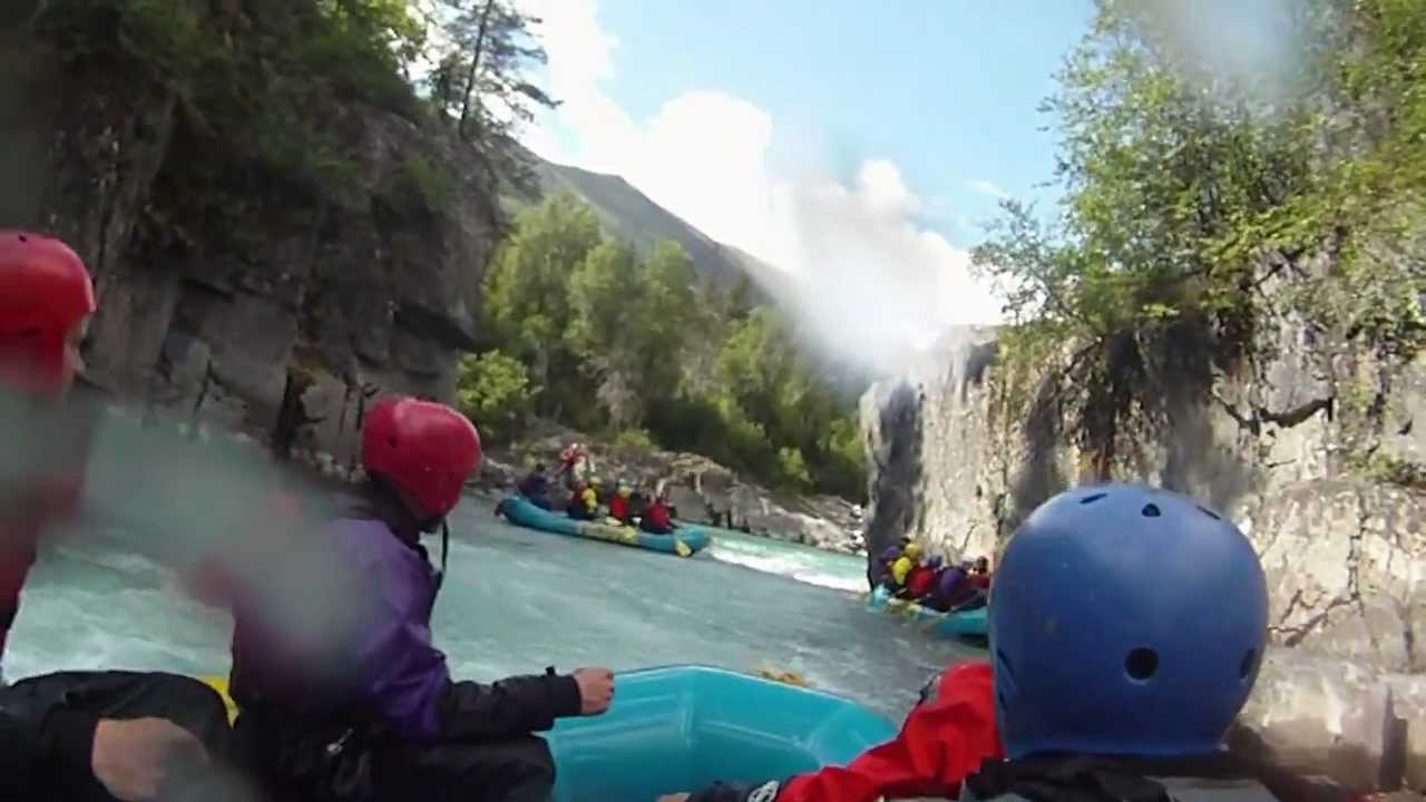 White Water Rafting Six Mile Creek Alaska Aug 2011 YouTube