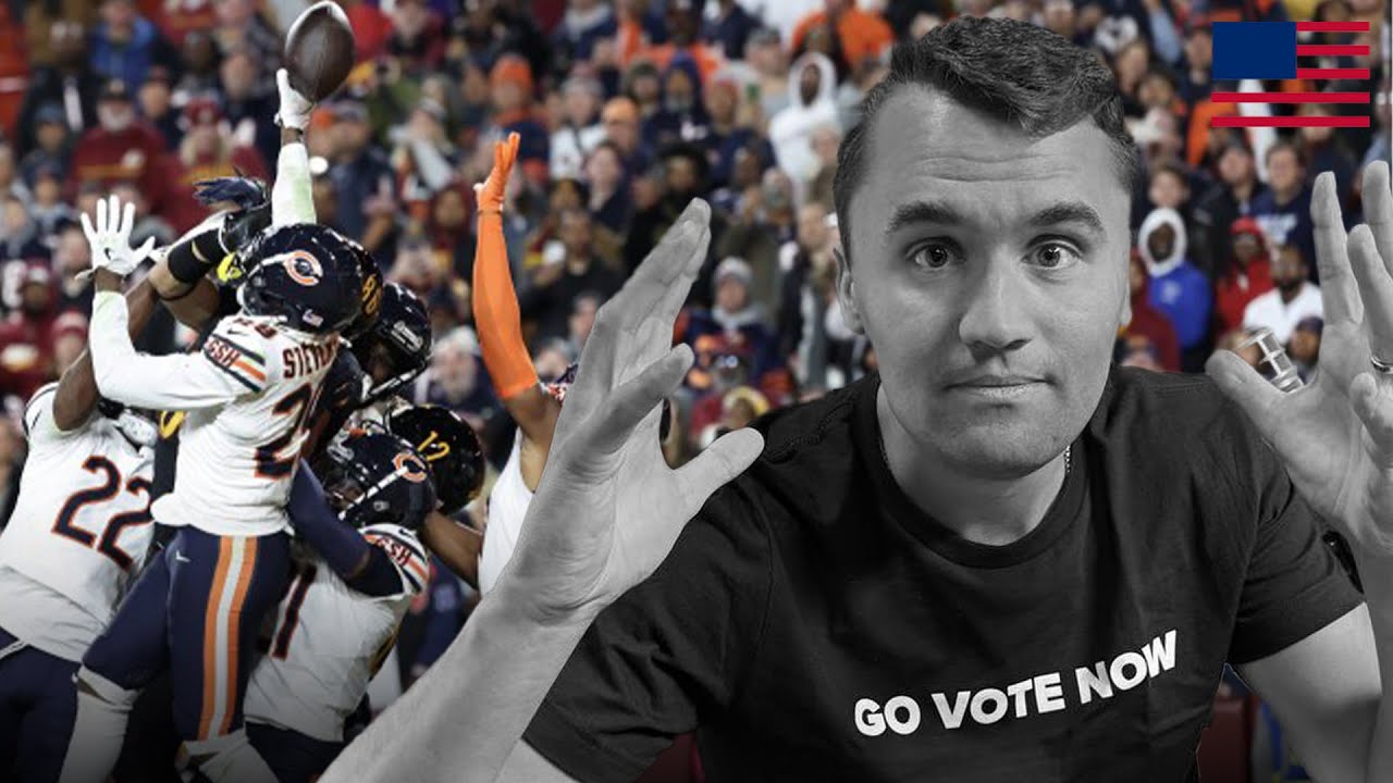 Charlie Kirk Uses Chicago Bears Hail Mary Loss as Warning Against Election Overconfidence