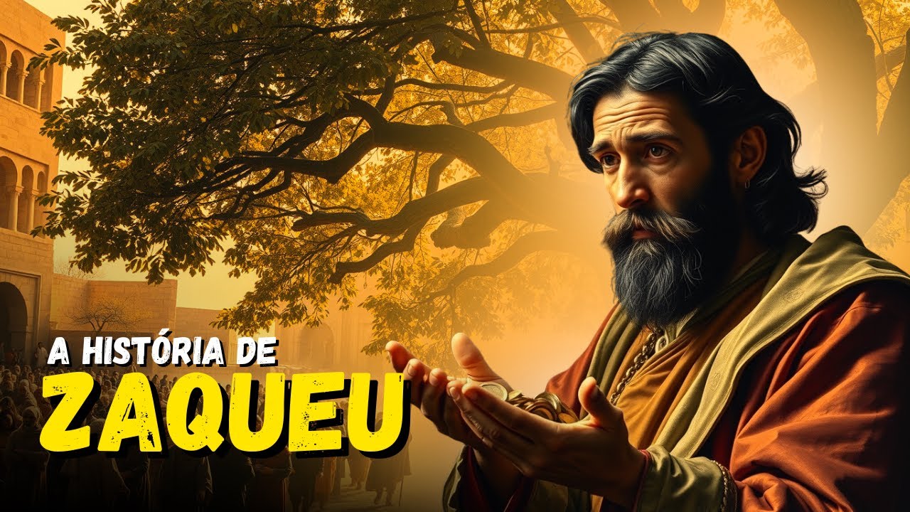 ZAQUEU: O Publicano que SUBIU EM UMA ÁRVORE  e foi Transformado por JESUS