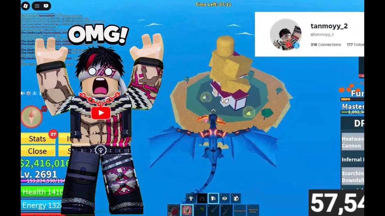 LIVE🔴GAMEPLAY [ CONTROL REWORK ] BLOX FRUIT UPDATE| NEW FRUIT REWORK# ...