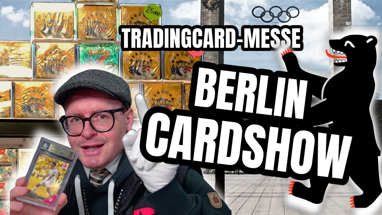 BERLIN CARDSHOW - TRADINGCARDS MESSE / Anime, Pokemon, NBA, Fußball und MEHR