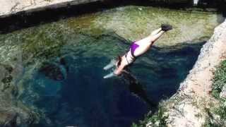 ... jacob's well is a perennial karstic spring in the texas hill
country flowing from bed of cypress creek, located no...
