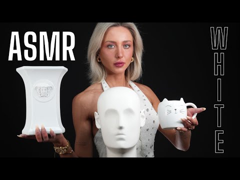 ASMR BRAIN MASSAGE 4K White Edition 🗿🤍 Deep Mic Scratching 🤍DEUTSCH for better Sleep😴