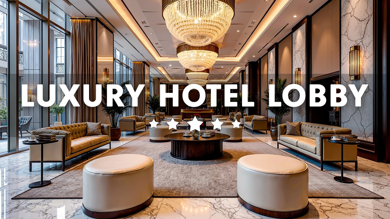 Luxury Hotel Lobby Music - Smooth Jazz Saxophone Instrumental & Calm ...