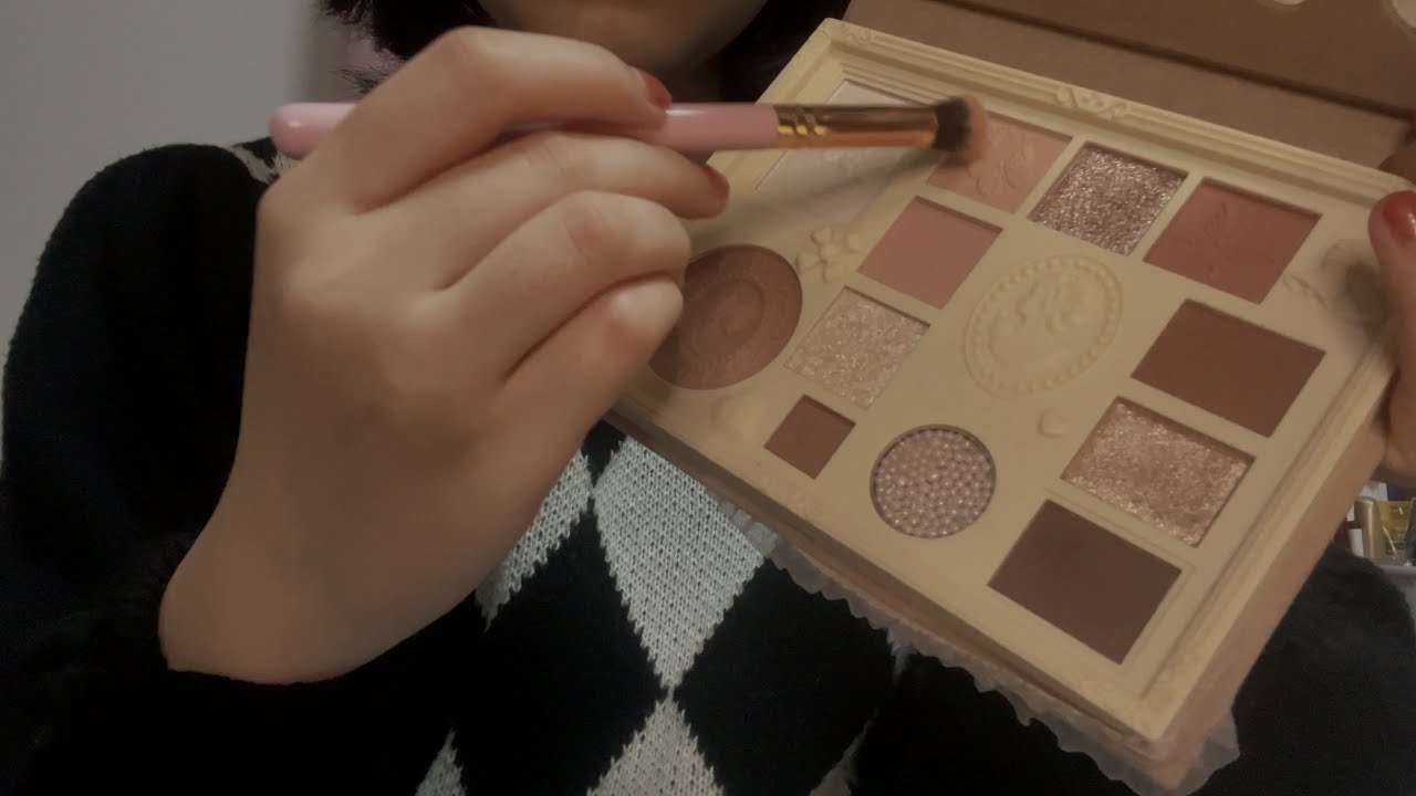 [ASMR] Макияж для камеры[длиннее]