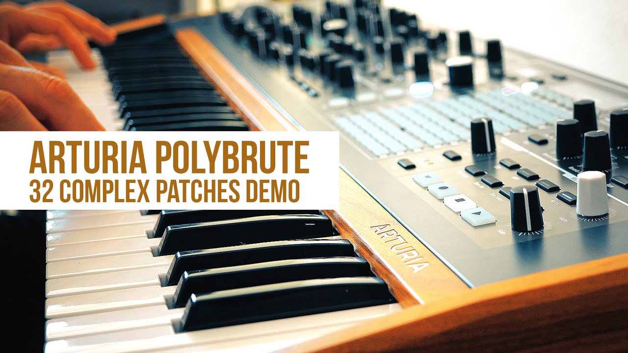 Arturia Polybrute Sound Bank demo: Arcanic Morphing by CO5MA
