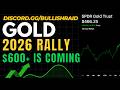 Why GOLD is about to Test All Time Highs During 2026