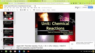 Unit 9 day 5 single replacement reactions