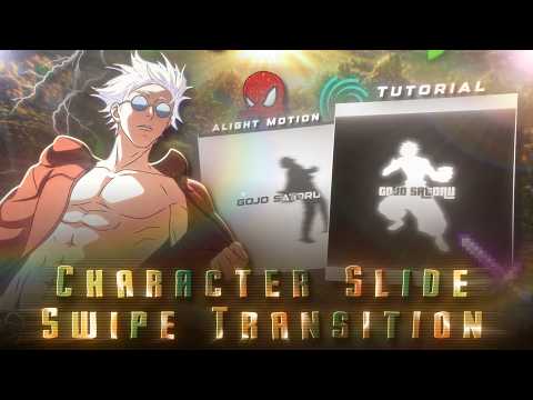 After Effects Inspired Character Slide Swipe Transition in Alight Motion 🔥 | Full Tutorial