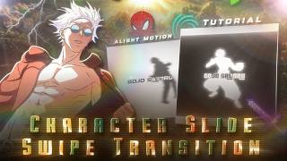 After Effects Inspired Character Slide Swipe Transition in Alight Motion 🔥 | Full Tutorial