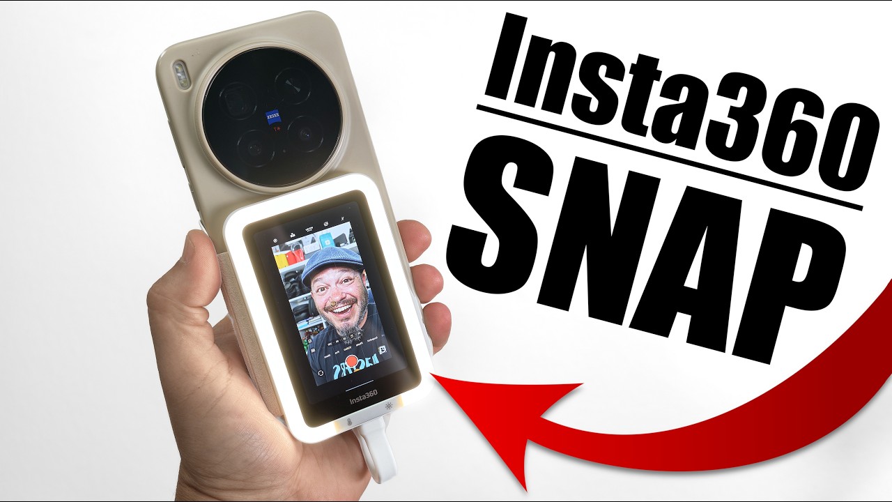 Insta360 Snap Vlogging/Selfie Touchscreen Monitor Review! - YouTube