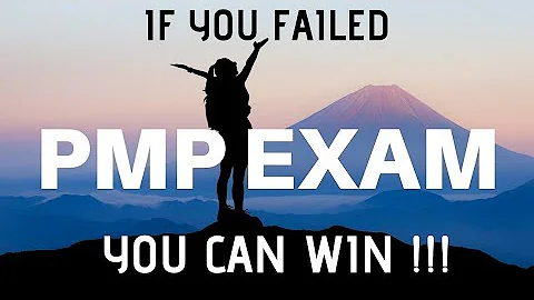 FAILED THE PMP EXAM? HERE IS MASSIVE HELP FOR YOU...