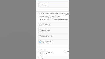 Signals and Systems (NPTEL) Week 1 Assignment 1 #engineering #physics #nptel