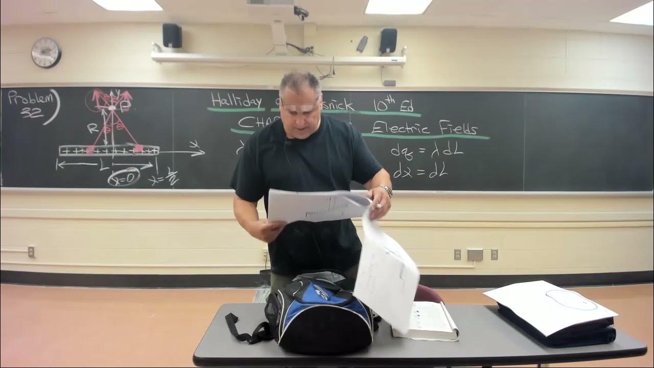 CH 22 Electric Fields select problems from Halliday and Resnick, 10th