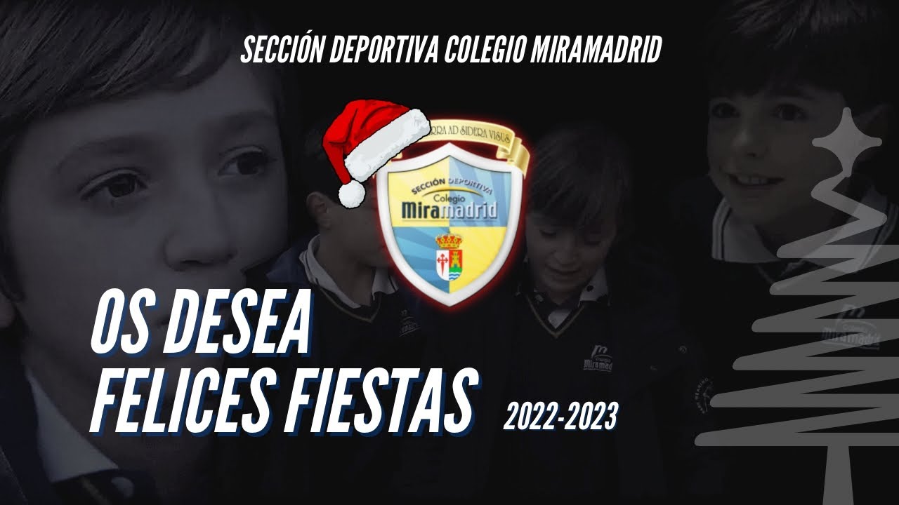 Felicitación Navideña Deportes Colegio Miramadrid 22/23