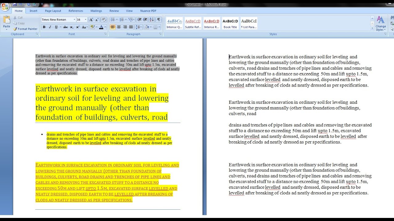 How To Clear/Remove Text Formatting In Microsoft Word