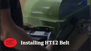 Installing HT12 Belt