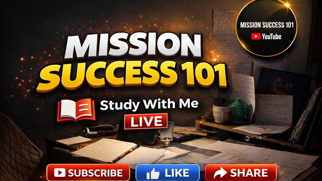 Study With Me LIVE 📚 | 1.30 Hours Deep Focus 💯#subscribemychannel - YouTube