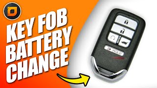 Honda Pilot Key FOB Battery Replacement (Smart Key Remote)
